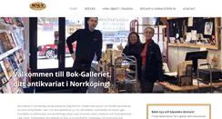 Desktop Screenshot of bokgalleriet.se